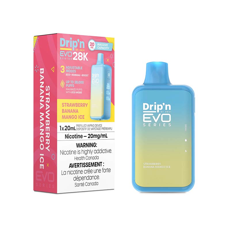 DRIP’N EVO 28K Strawberry banana mango ice