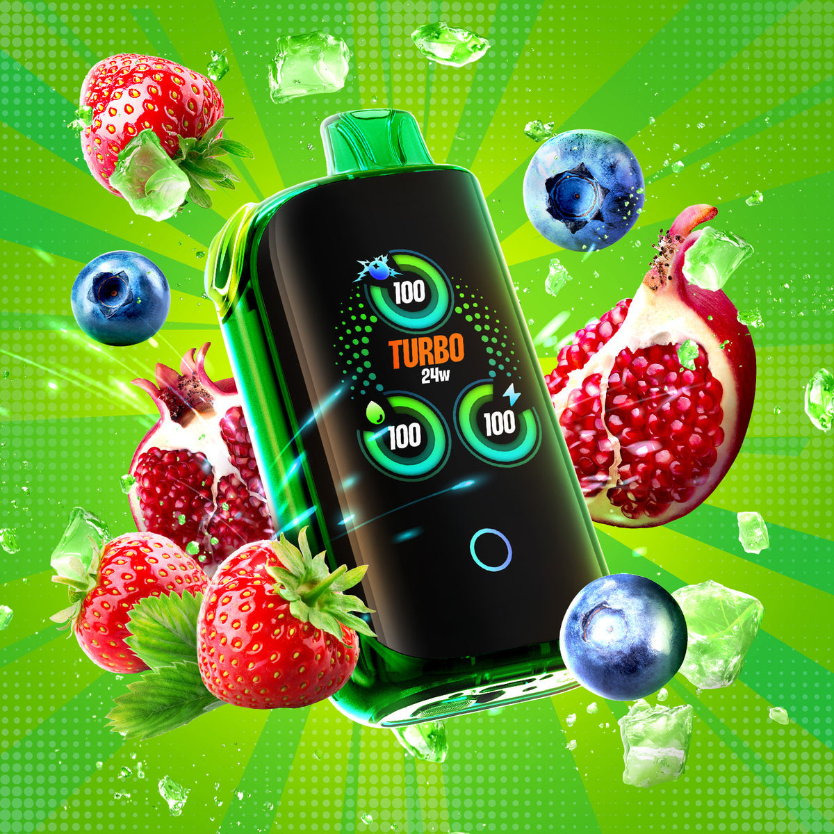 DRIP’N 30K Triple berry ice (sour)