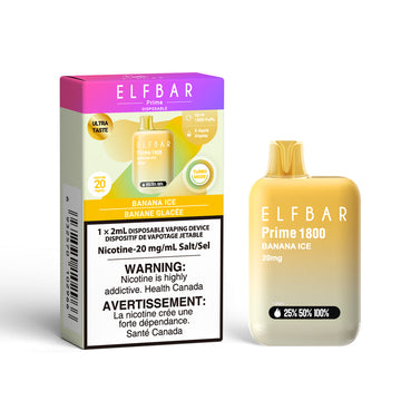 ELFBAR PRIME 1800 – Banana Ice