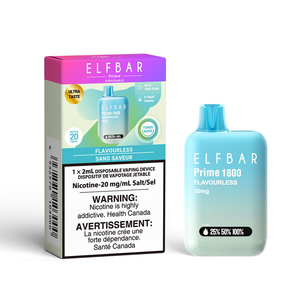 ELFBAR PRIME 1800 – Flavourless
