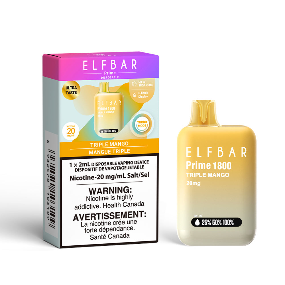 ELFBAR PRIME 1800 – Triple Mango