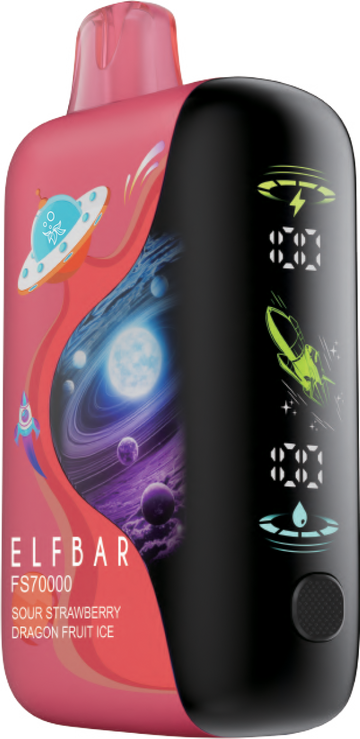 ELFBAR FS 70K - SOUR STRAWBERRY DRAGON FRUIT ICE