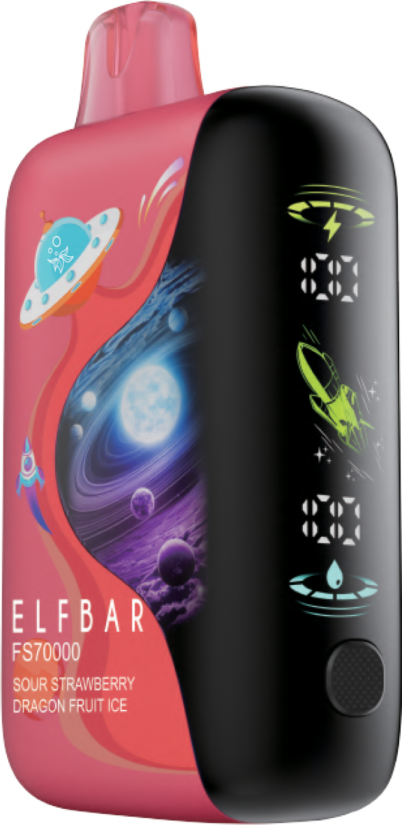 ELFBAR FS 70K - SOUR STRAWBERRY DRAGON FRUIT ICE