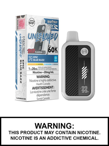 FLAVOUR BEAST BEAST MODE MAX 3 60K - Epic Blue Razz Iced