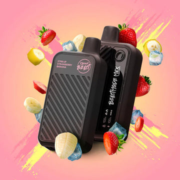 FLAVOUR BEAST 18K MAX STR8 UP StrawberryBanana