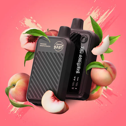 FLAVOUR BEAST 18K MAX Wicked White Peach