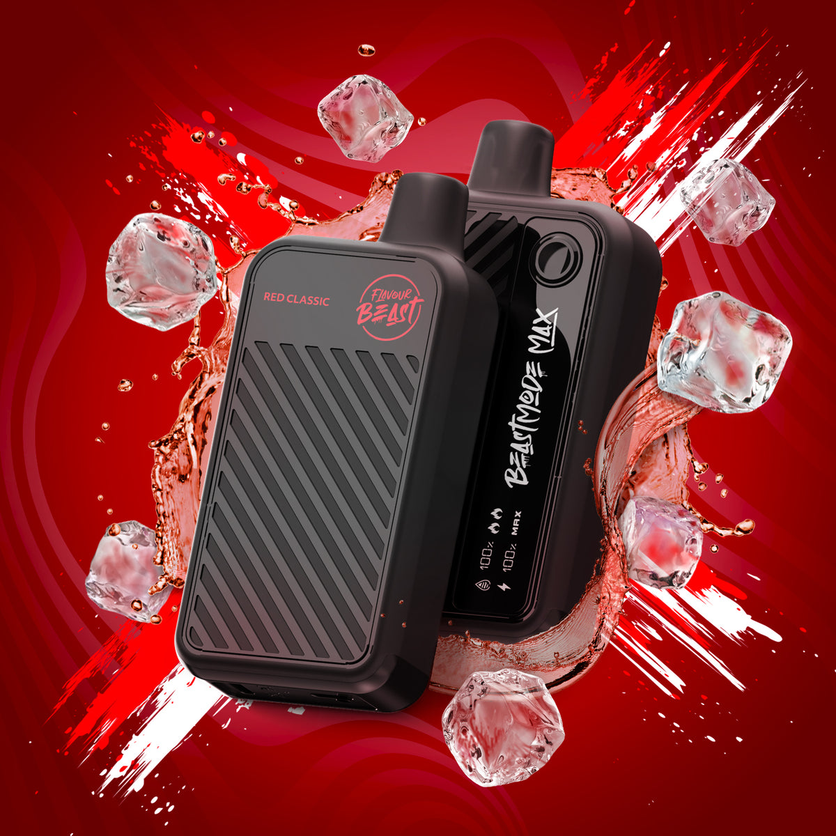 FLAVOUR BEAST 18K MAX CHUGGIN RED CLASSIC