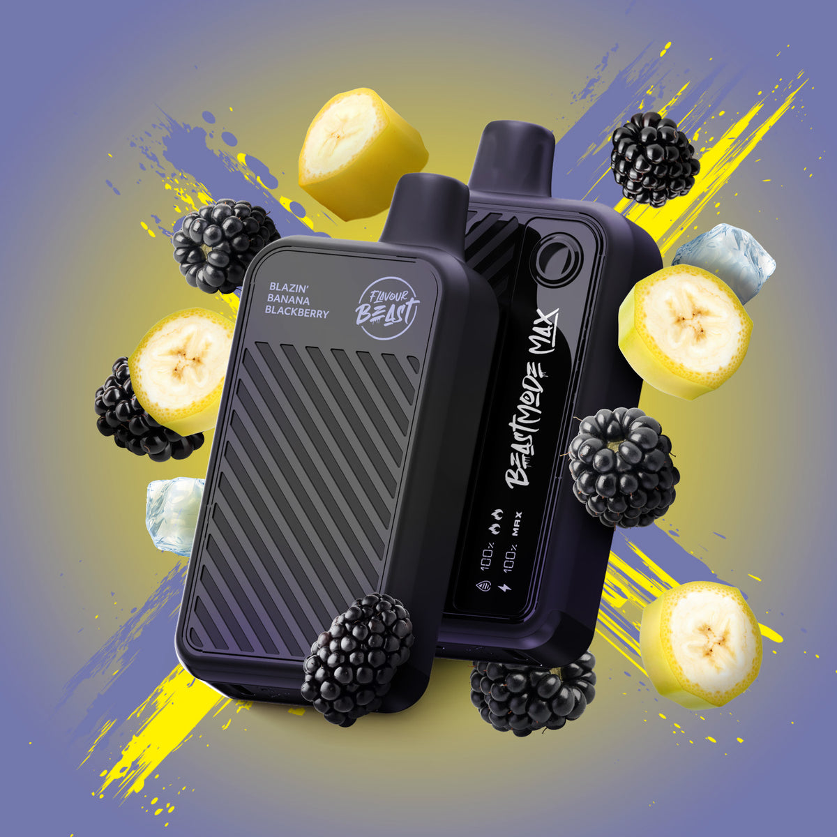 FLAVOUR BEAST 18K MAX BLAZIN’ BANANA BLACKBERRY