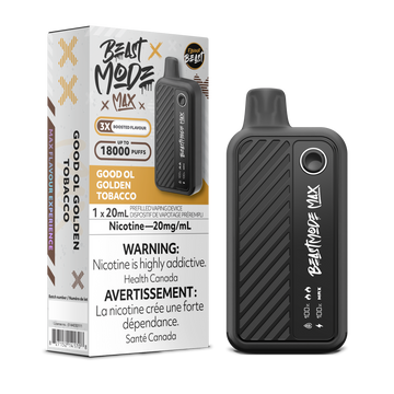 FLAVOUR BEAST 18K MAX GOOD OI GOLDEN TOBACCO
