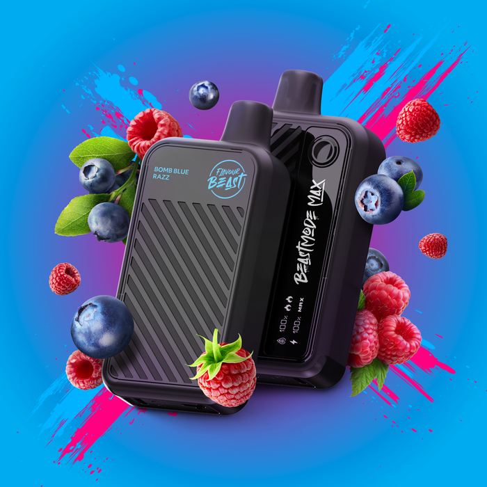 FLAVOUR BEAST 18K MAX BOMB BLUE RAZZ