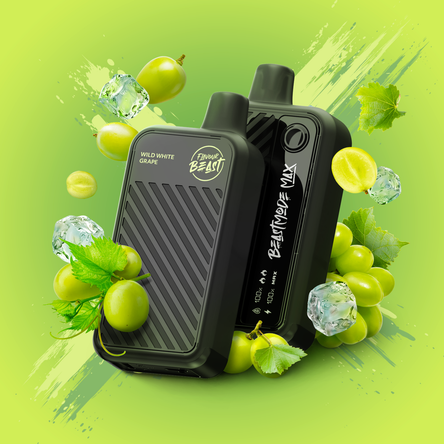FLAVOUR BEAST 18K MAX Wild White Grape Iced