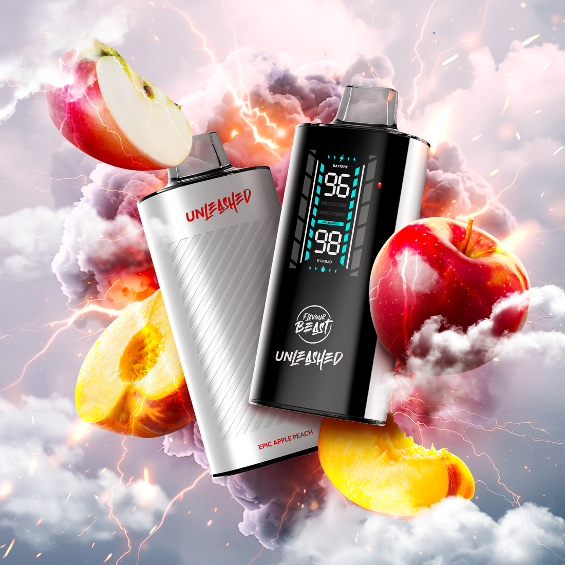 FLAVOUR BEAST UNLEASHED DCP 20k Apple Peach