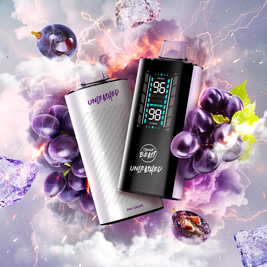 FLAVOUR BEAST UNLEASHED DCP 20k EPIC GRAPE