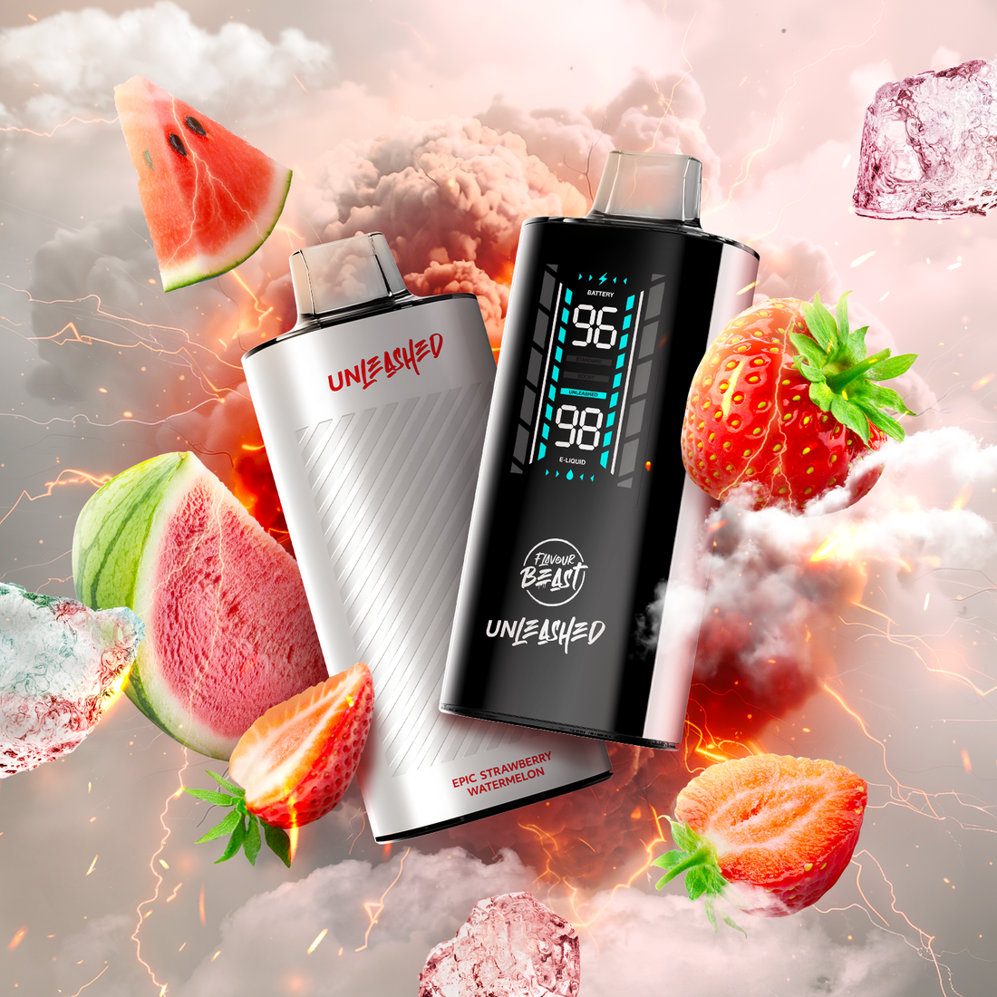 FLAVOUR BEAST UNLEASHED DCP 20k StrawberryWATERMELON