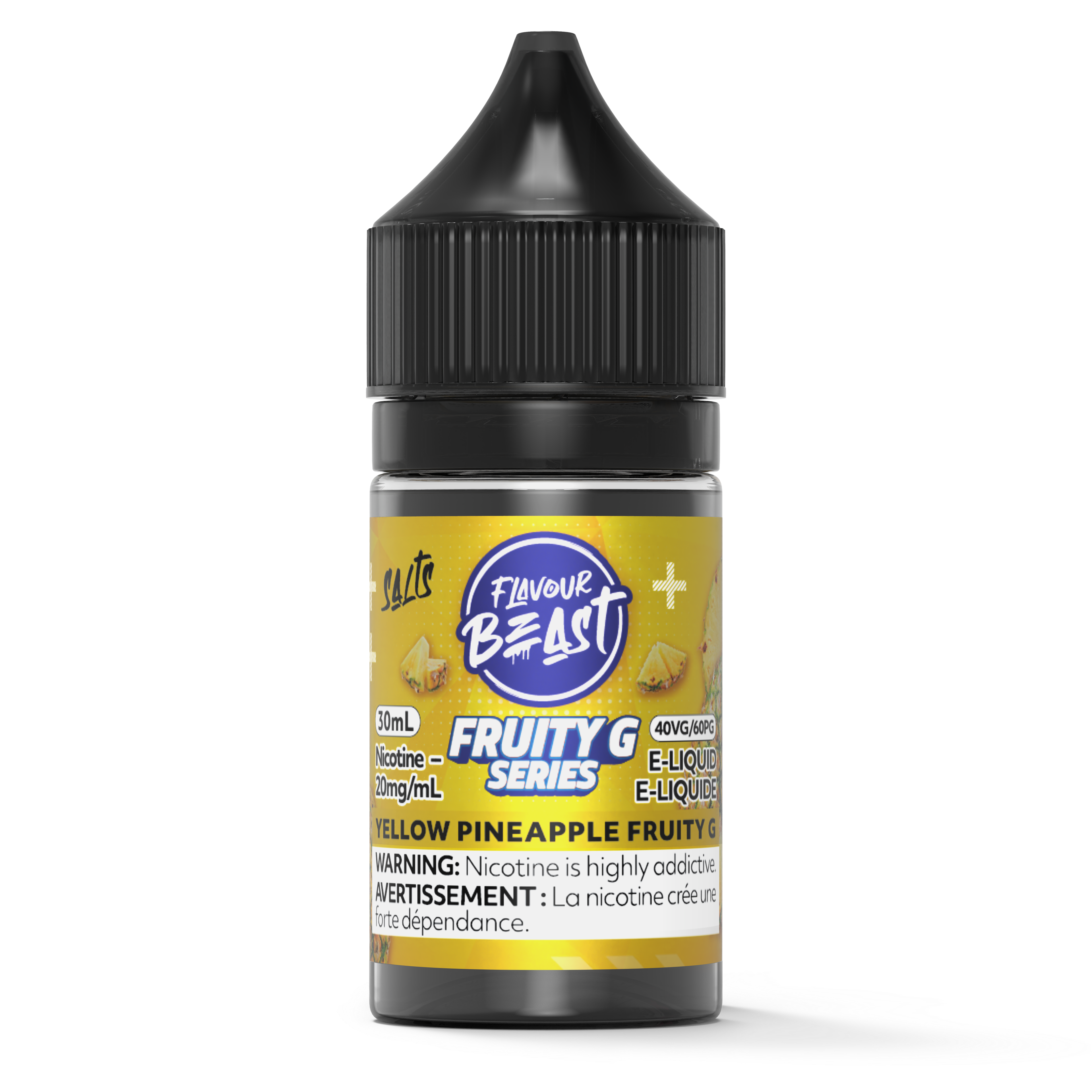 Flavour Beast Fruity G - Yellow Pineapple Salts E-Liquid