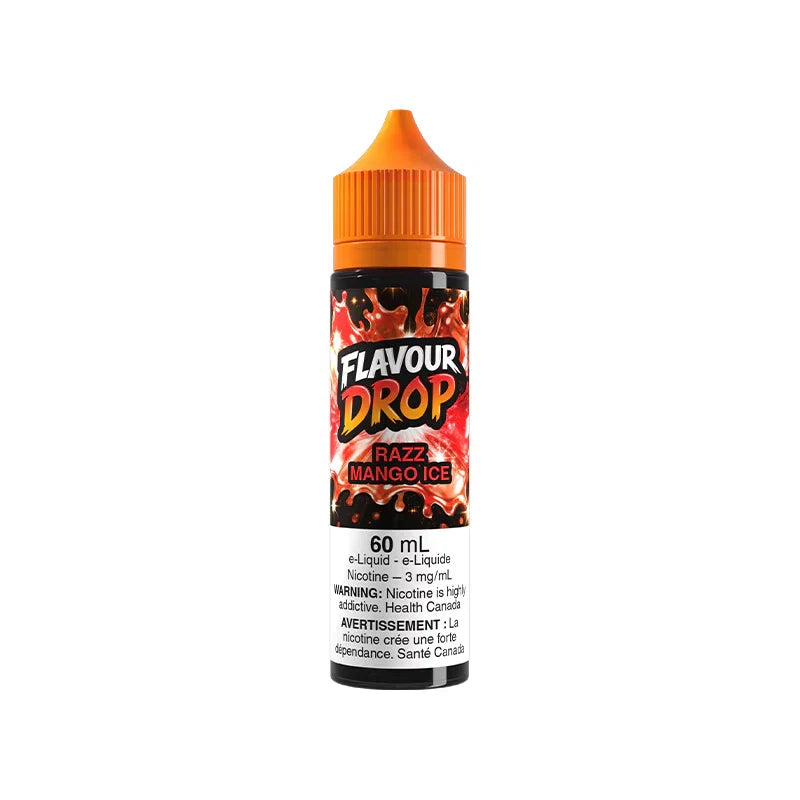 Flavour Drop Freebase 60ml - Razz Mango Ice