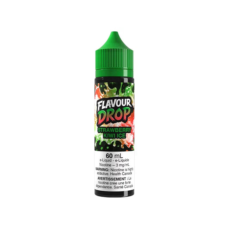 Flavour Drop Freebase 60ml - Strawberry Kiwi Ice