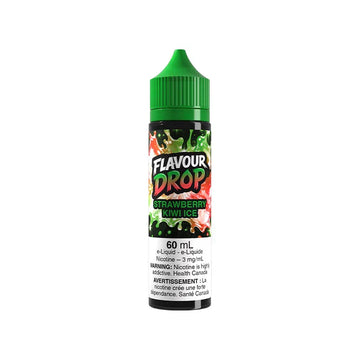 Flavour Drop Freebase 60ml - Strawberry Kiwi Ice