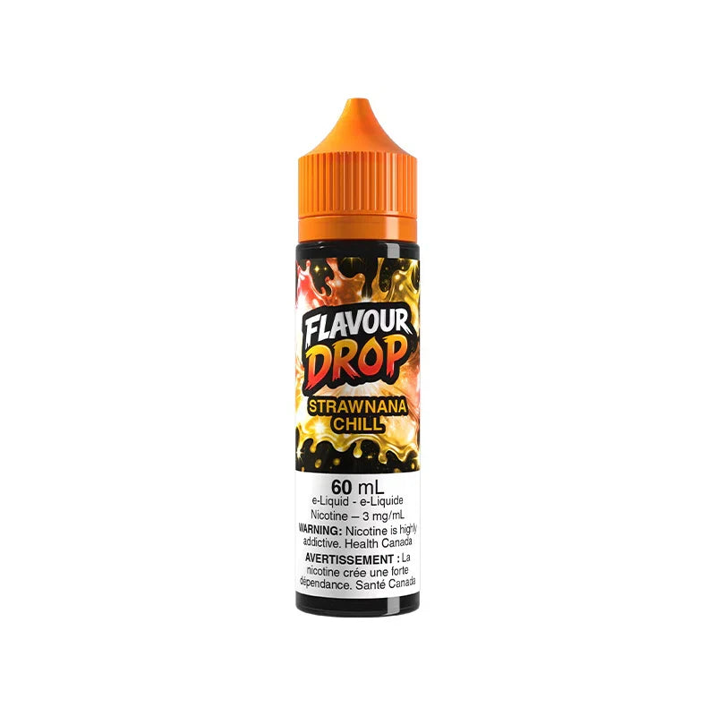 Flavour Drop Freebase 60ml - Strawnana Chill