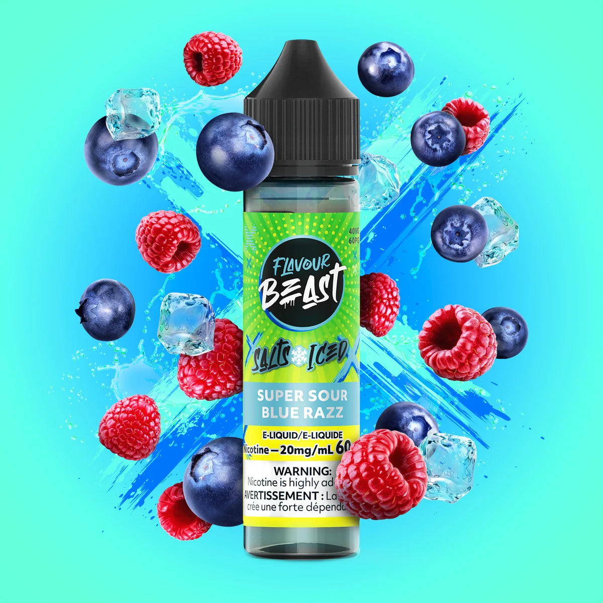 FB Super Sour Blue Razz | 20mg | 60ml