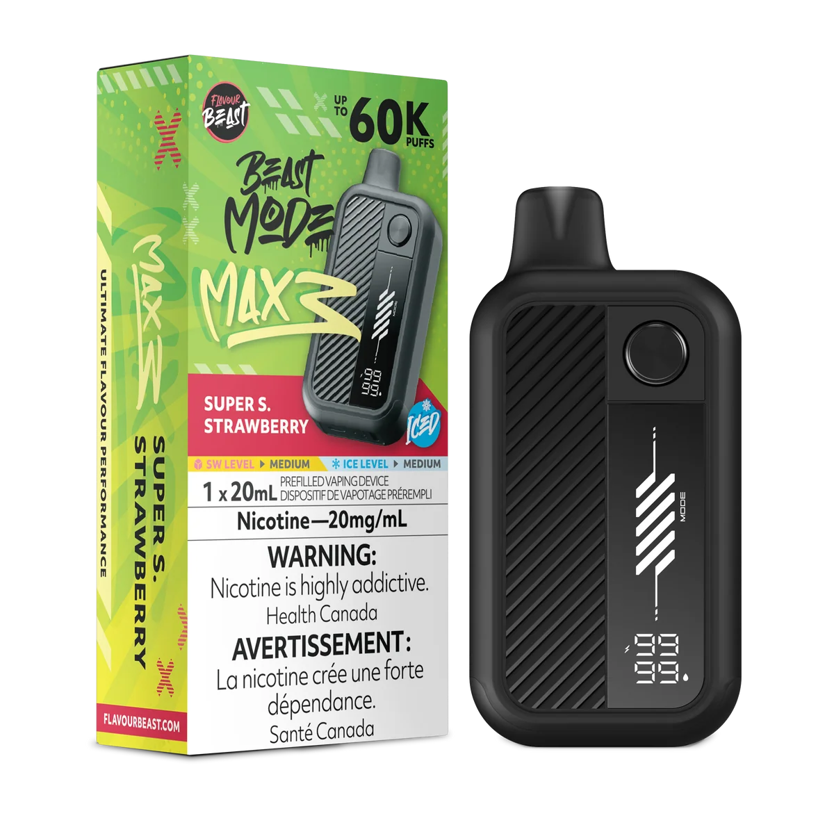 FB 60K - Super Sour Strawberry