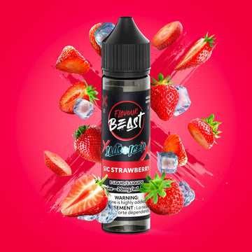 SALTBASE FLAVOUR BEAST SIC Strawberry ICED