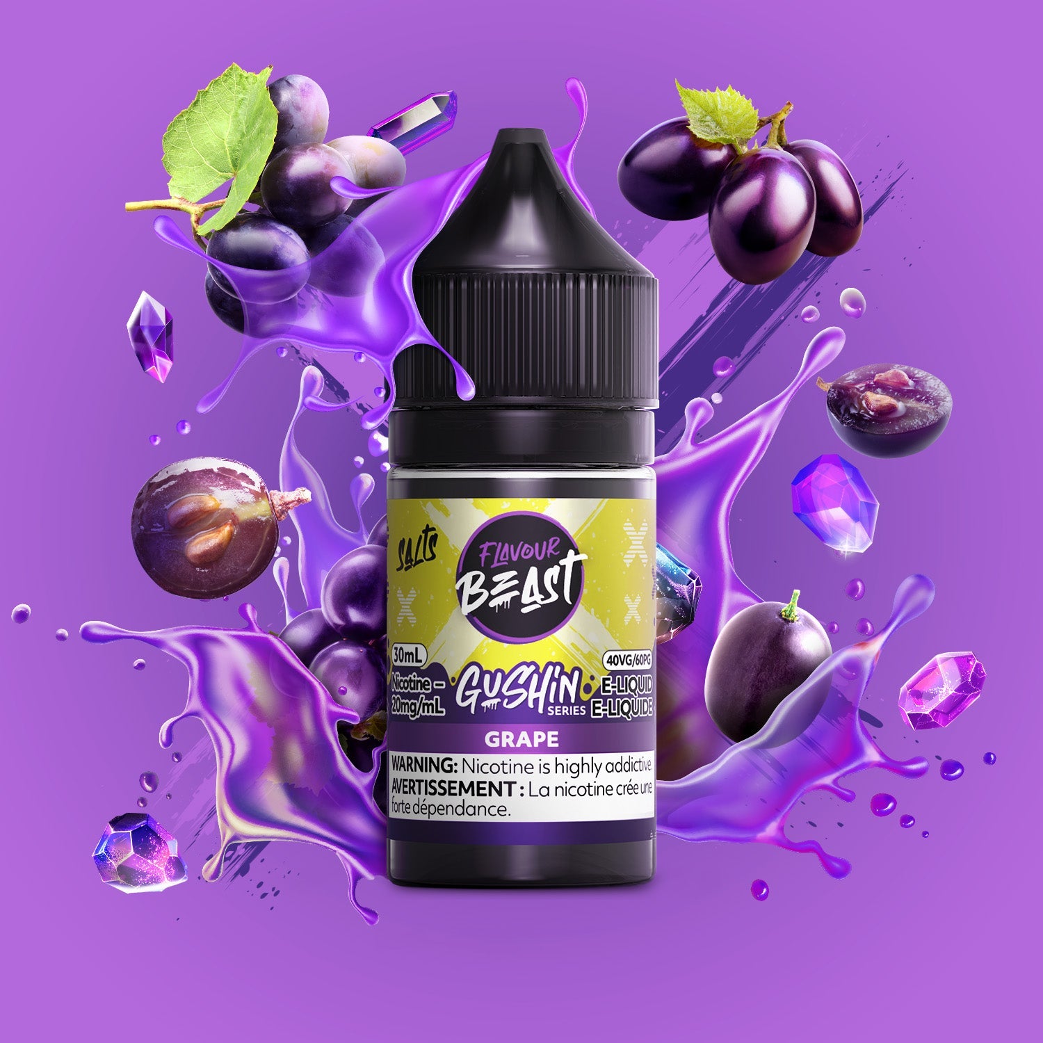 Flavour Beast Gushin - Grape