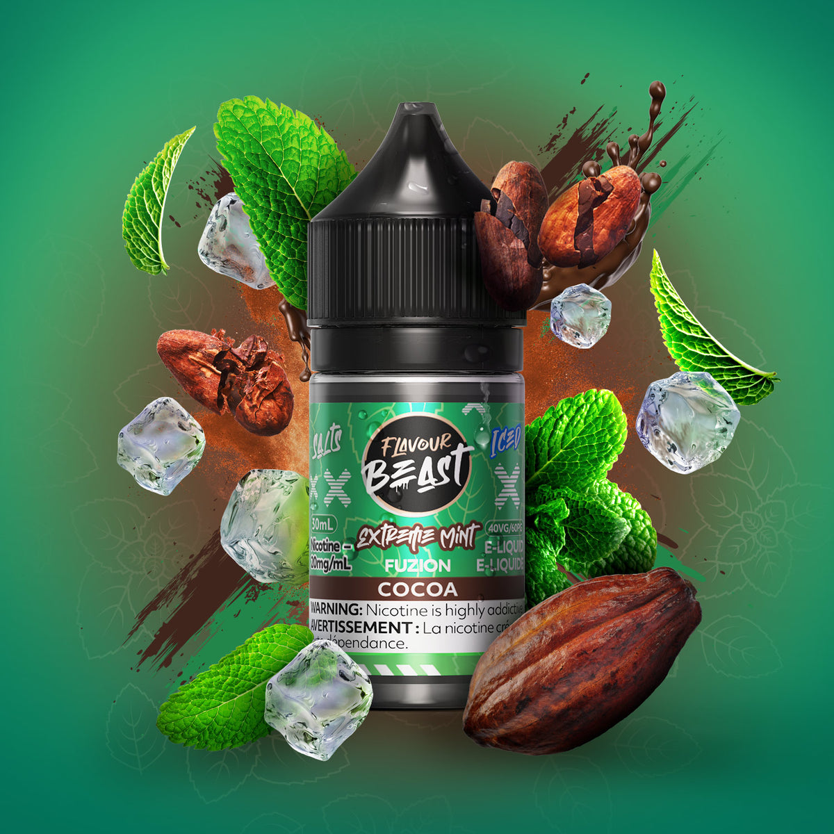 Flavour Beast Fuzion Extreme Mint Fuzion Cocoa Iced