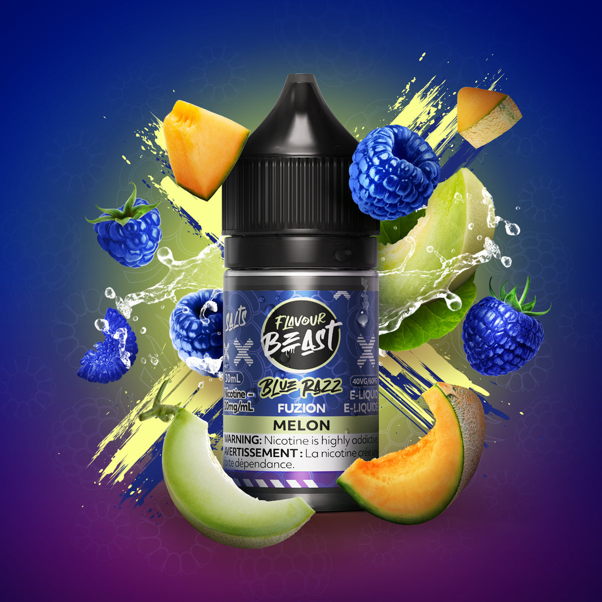 Flavour Beast Fuzion Blue Razz Fuzion Melon