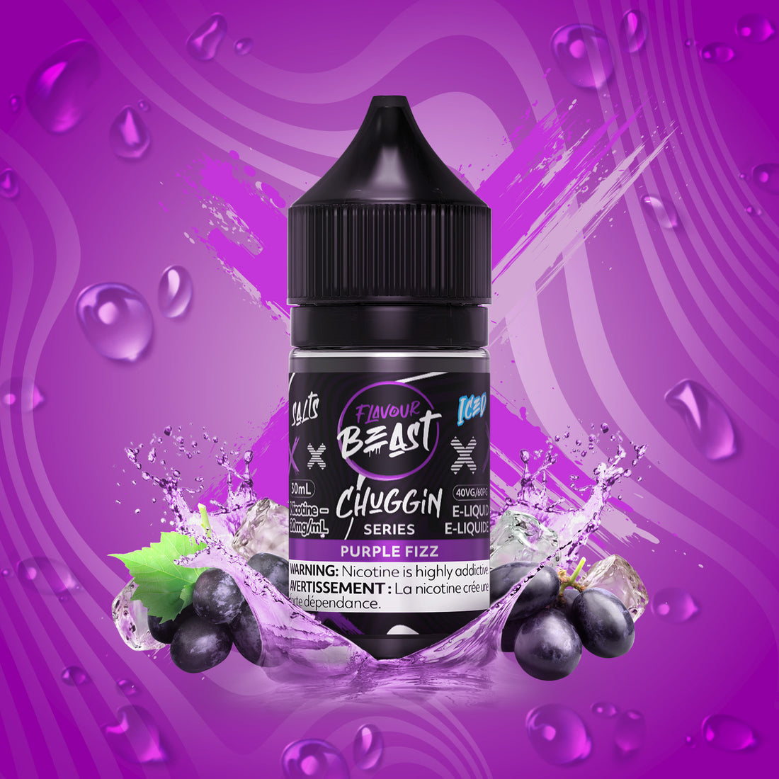 FLAVOUR BEAST CHUGGIN Purple Fizz