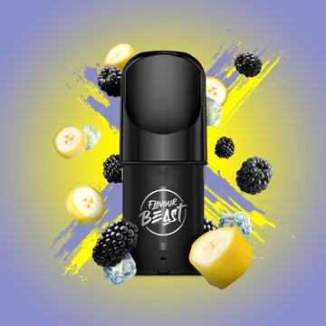 Flavour Beast-Blazin' Banana Blackberry Pods