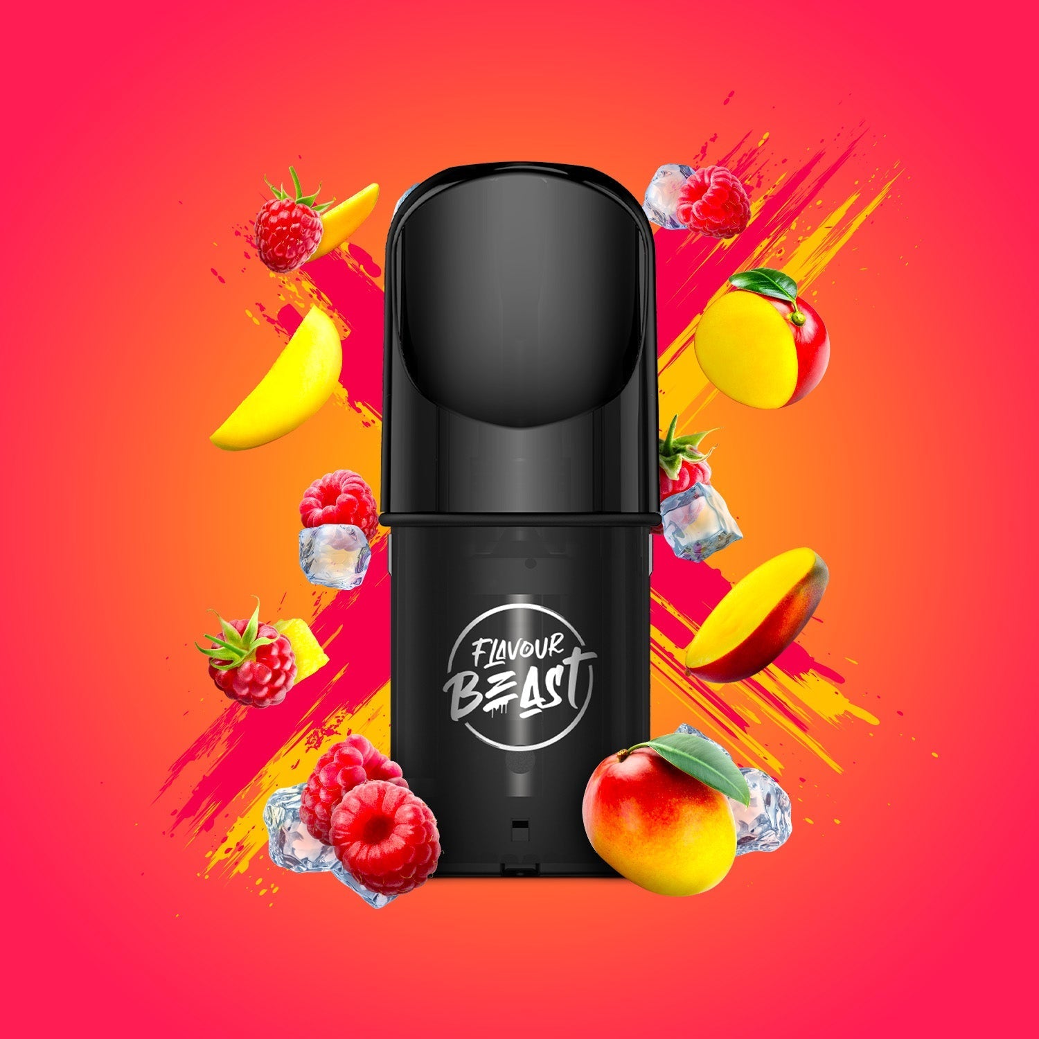 Flavour Beast-Ragin' Razz Mango Pods