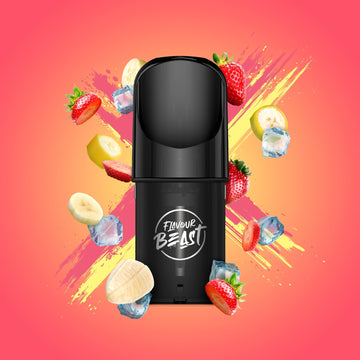 Flavour Beast-Str8 Up StrawberryBanana Pods