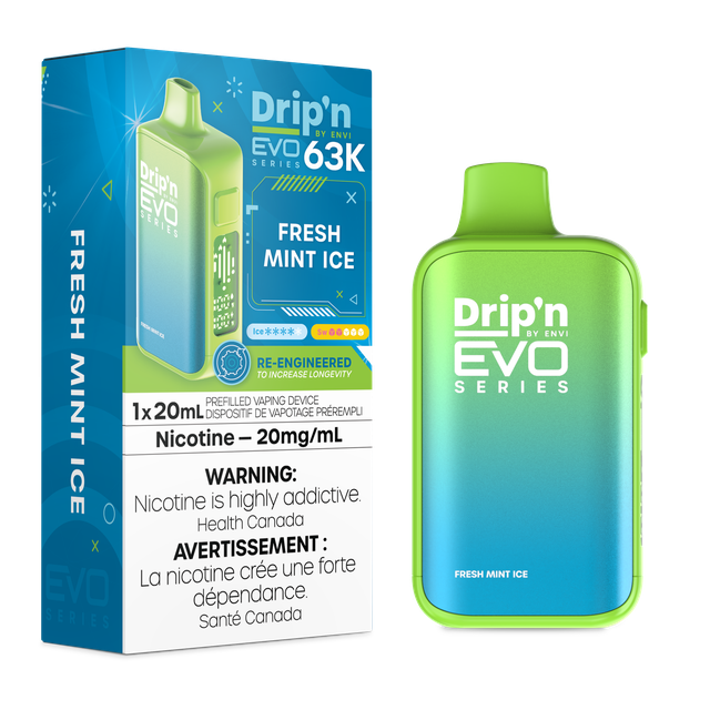 DRIP’N 63K –  FRESH MINT ICE