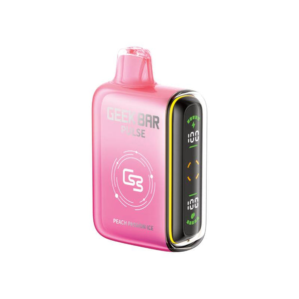 Geek Bar Pulse 9000 Puffs Peach Passion Ice