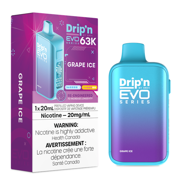 DRIP’N 63K –  GRAPE ICE