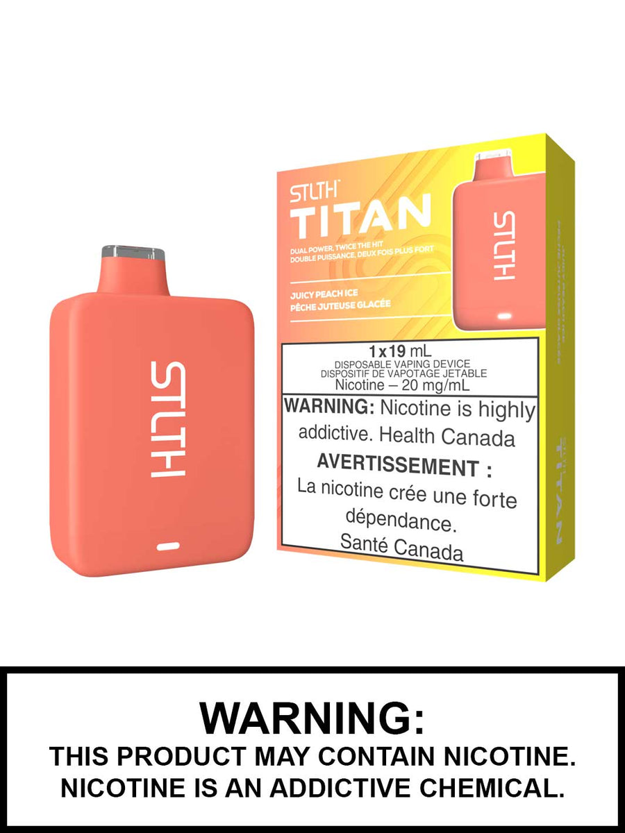 STLTH TITAN 10K Juicy Peach Ice