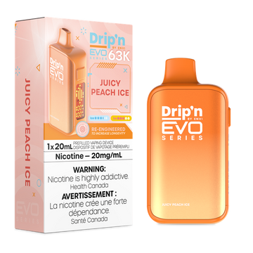 DRIP’N 63K –  JUICY PEACH ICE