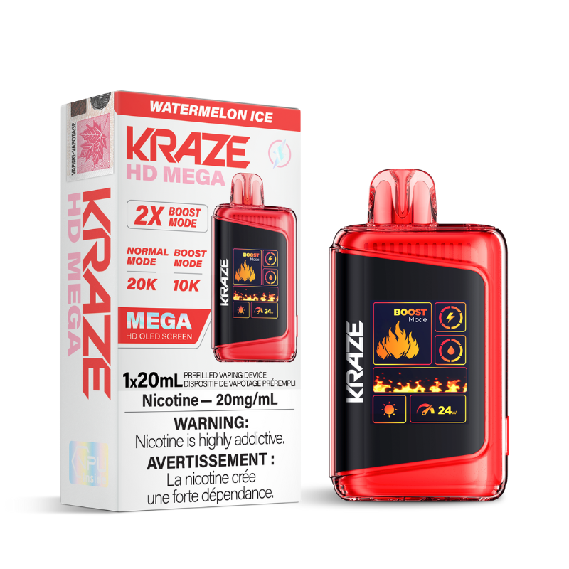 KRAZE HD MEGA 20K WATERMELON ICE