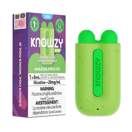 Knowzy Duo6 Disposable - Amazing Apple Ice