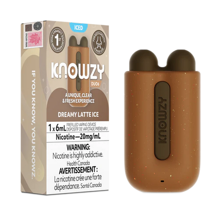 Knowzy Duo6 Disposable - Dreamy Lat Ice