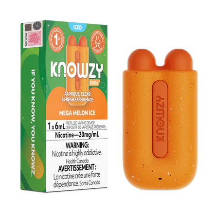 Knowzy Duo6 Disposable - Mega Melon Ice