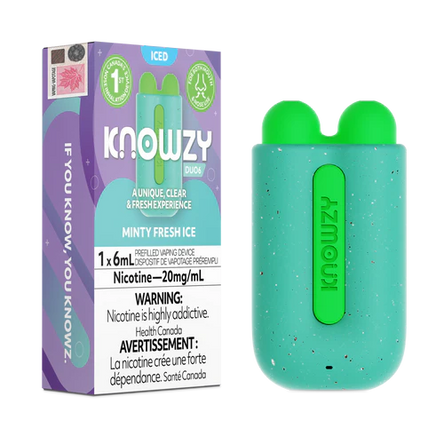 Knowzy Duo6 Disposable - Minty Fresh Ice