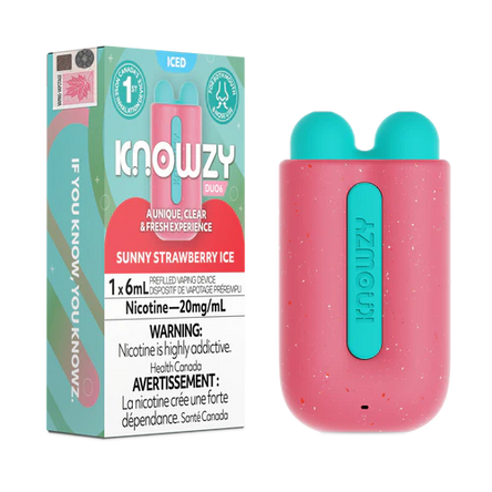 Knowzy Duo6 Disposable - Sunny Strawberry