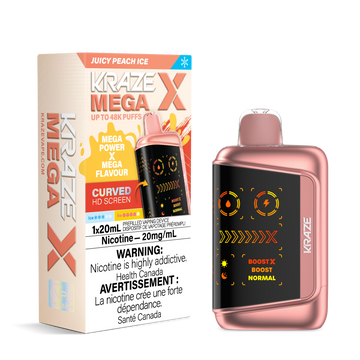 KRAZE MEGA 48K - JUICY PEACH ICE