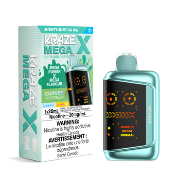 KRAZE MEGA 48K - MIGHTY MINT CG ICE