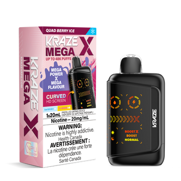 KRAZE MEGA 48K - QUAD BERRY ICE