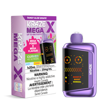 KRAZE MEGA 48K - TANGY ALOE GRAPE