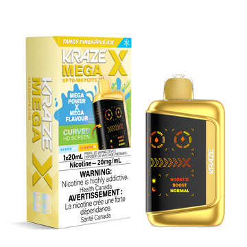 KRAZE MEGA 48K - TANGY PINEAPPLE ICE
