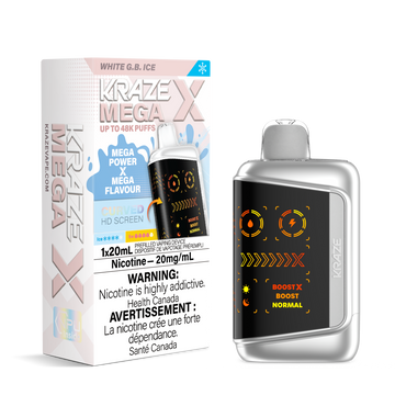 KRAZE MEGA 48K - WHITE G.B. ICE